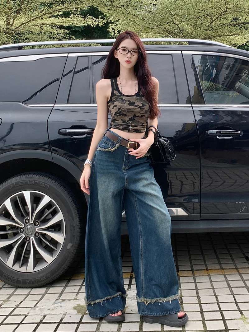 Teenage Drama Wide-Leg Jeans