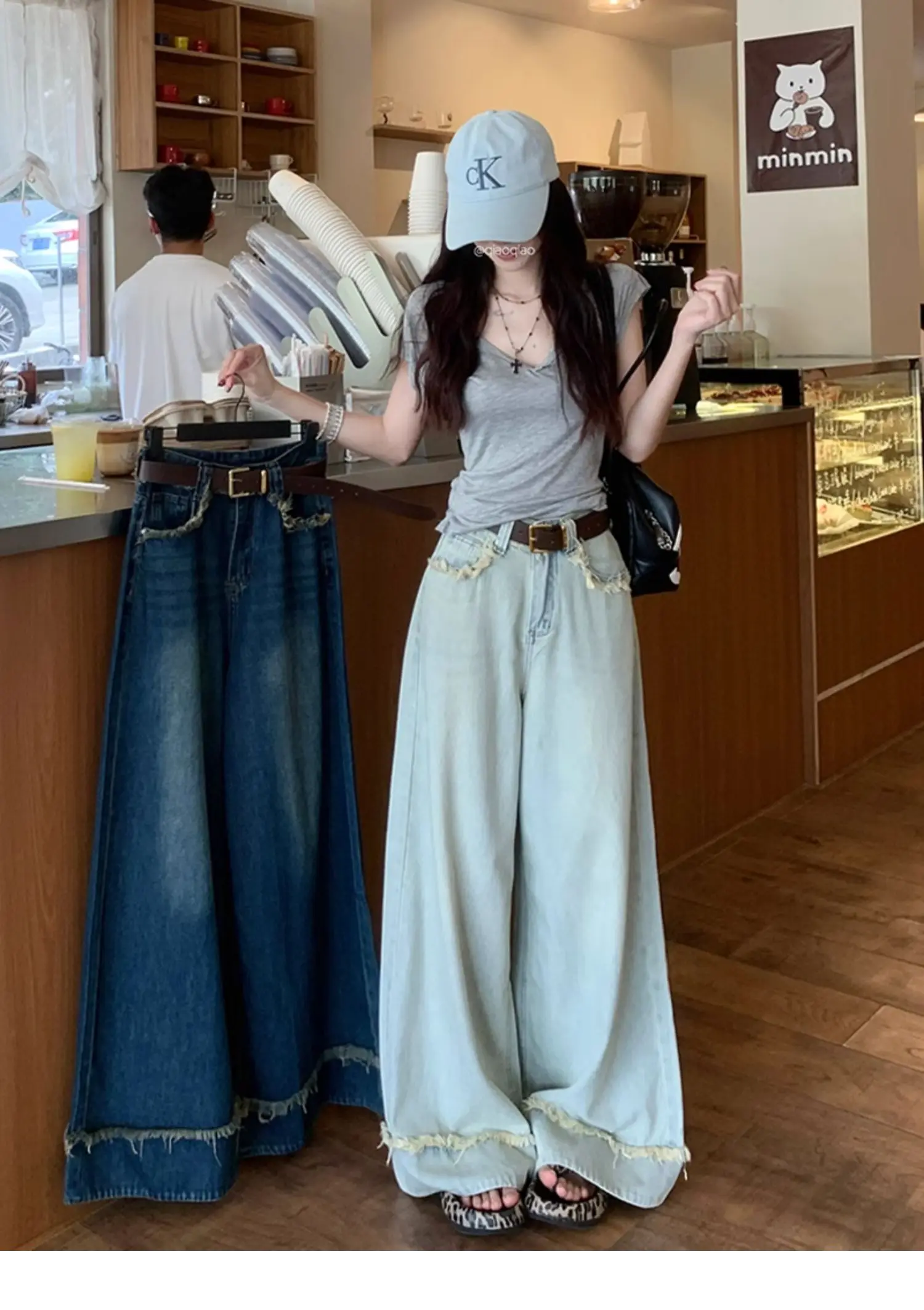 Teenage Drama Wide-Leg Jeans