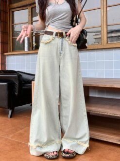 Teenage Drama Wide-Leg Jeans