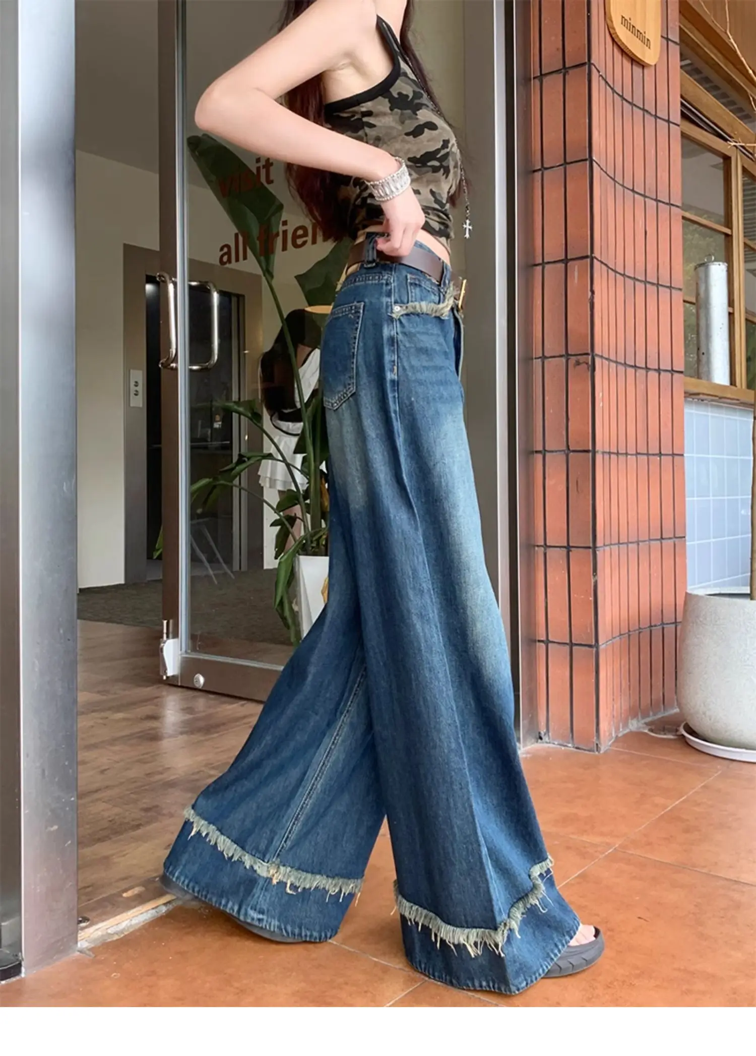 Teenage Drama Wide-Leg Jeans