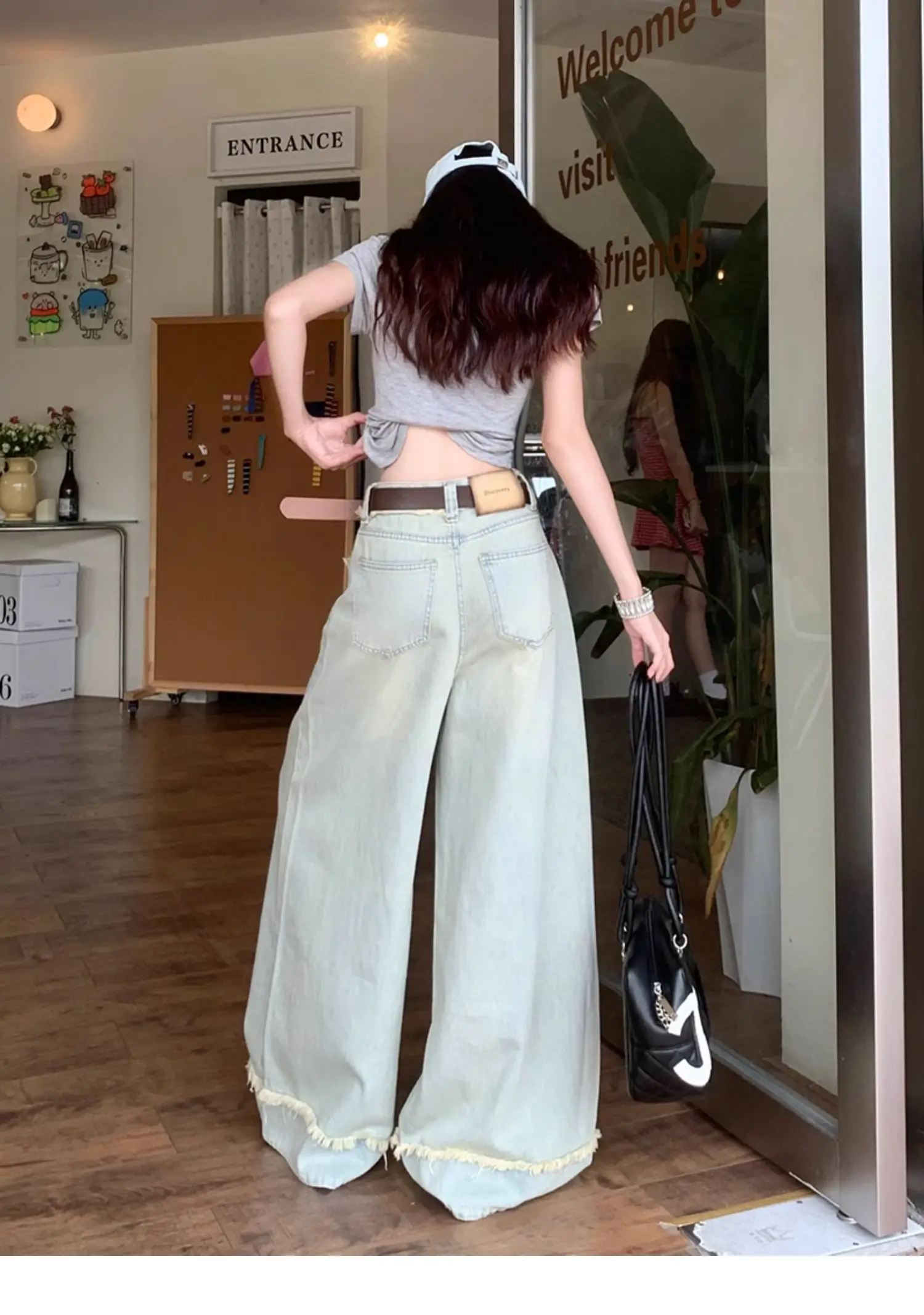 Teenage Drama Wide-Leg Jeans