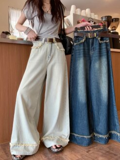 Teenage Drama Wide-Leg Jeans