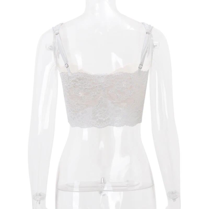 Fairycore Aesthetic Lace Crop Top