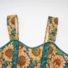 Sunflowers Corset Top