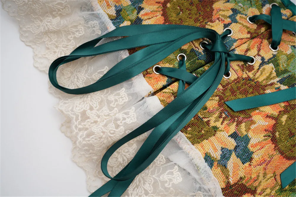 Sunflowers Corset Top