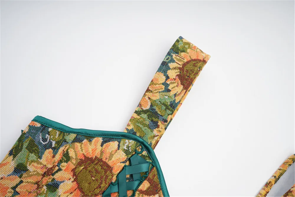 Sunflowers Corset Top