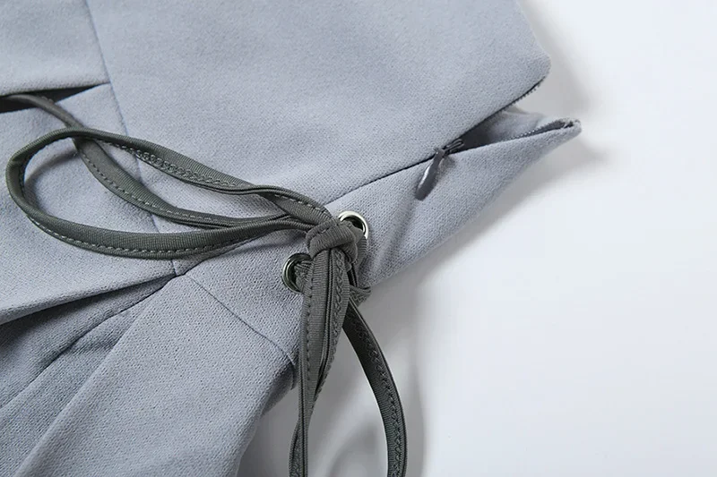 Y2K Asymmetrical Top & Pleated Mini Skirt Co-Ord