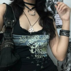 Spicy Girls Tanks Black Tops