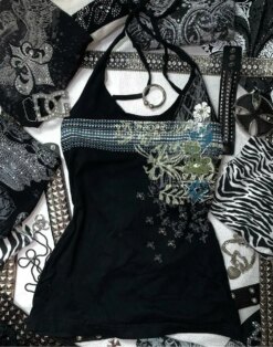 Spicy Girls Tanks Black Tops