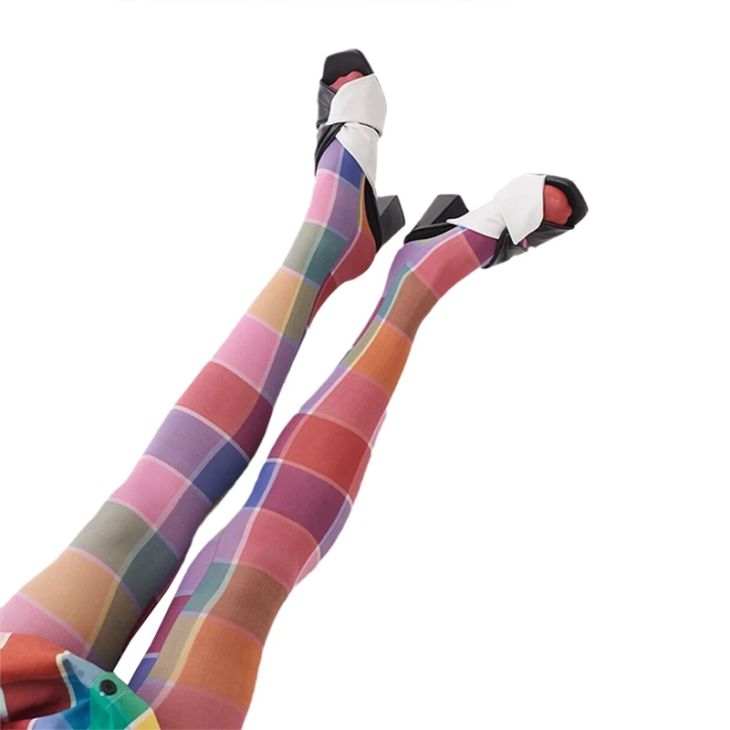 Tie Dye Mesh Stockings Leggings