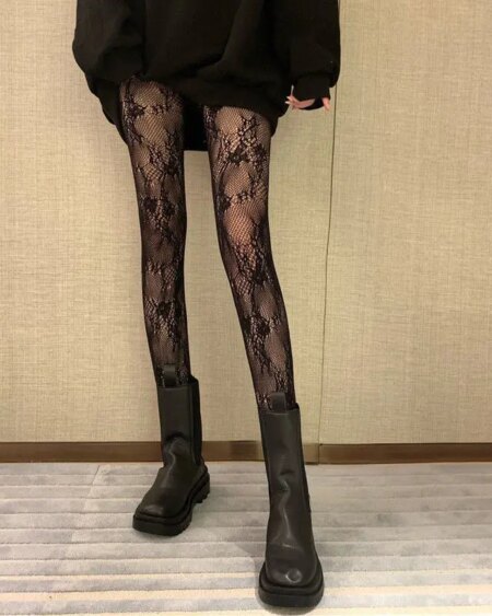 Lolita Lace Mesh Stockings