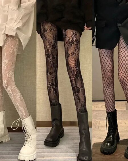 Lolita Lace Mesh Stockings