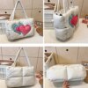 Heart Puffer Handbag