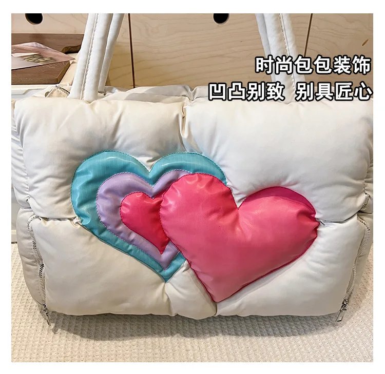 Heart Puffer Handbag Heart Puffer Handbag