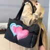 Heart Puffer Handbag