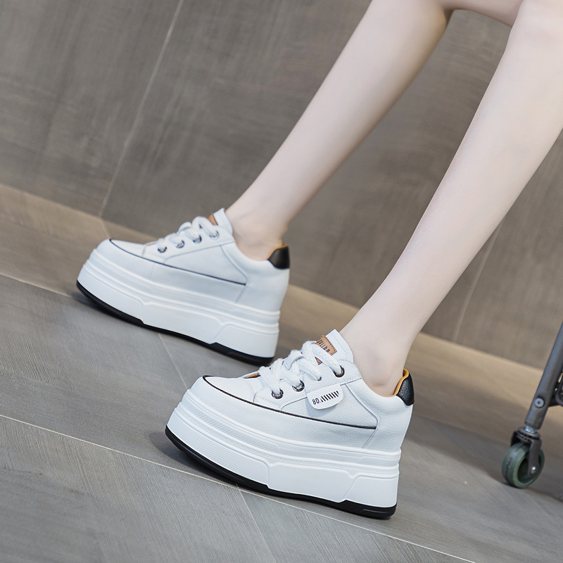Cow Suede Genuine Leather Vulcanized Shoes