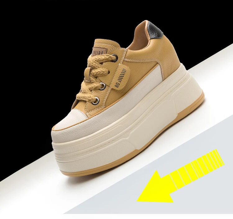 Cow Suede Genuine Leather Vulcanized Shoes