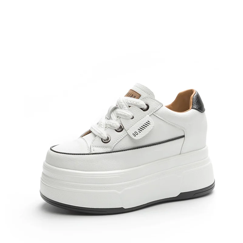 Cow Suede Genuine Leather Vulcanized Shoes