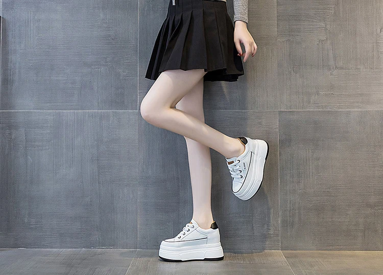 Cow Suede Genuine Leather Vulcanized Shoes