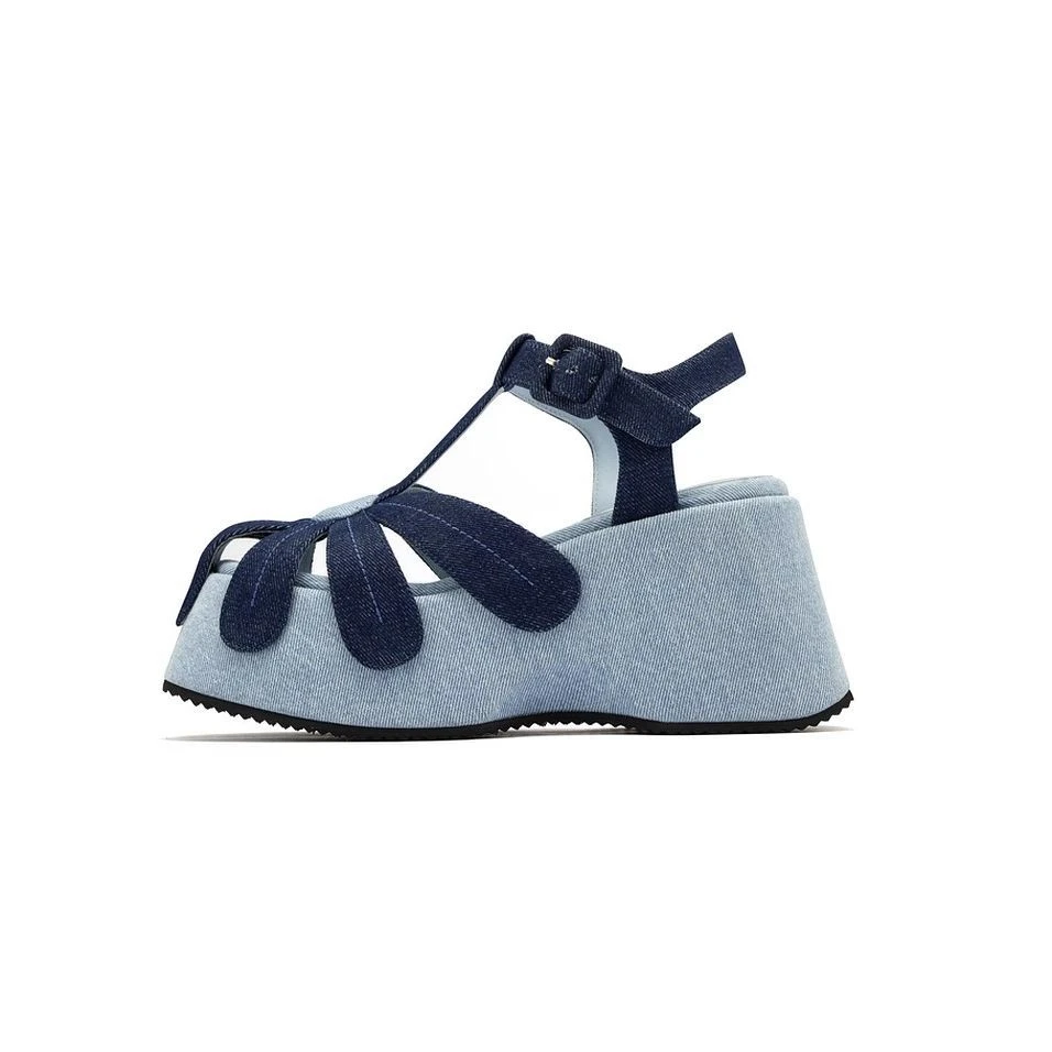 Flower Women Heeled Sandals