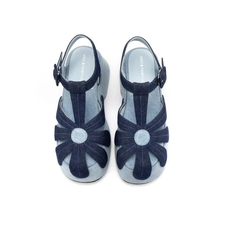 Flower Women Heeled Sandals