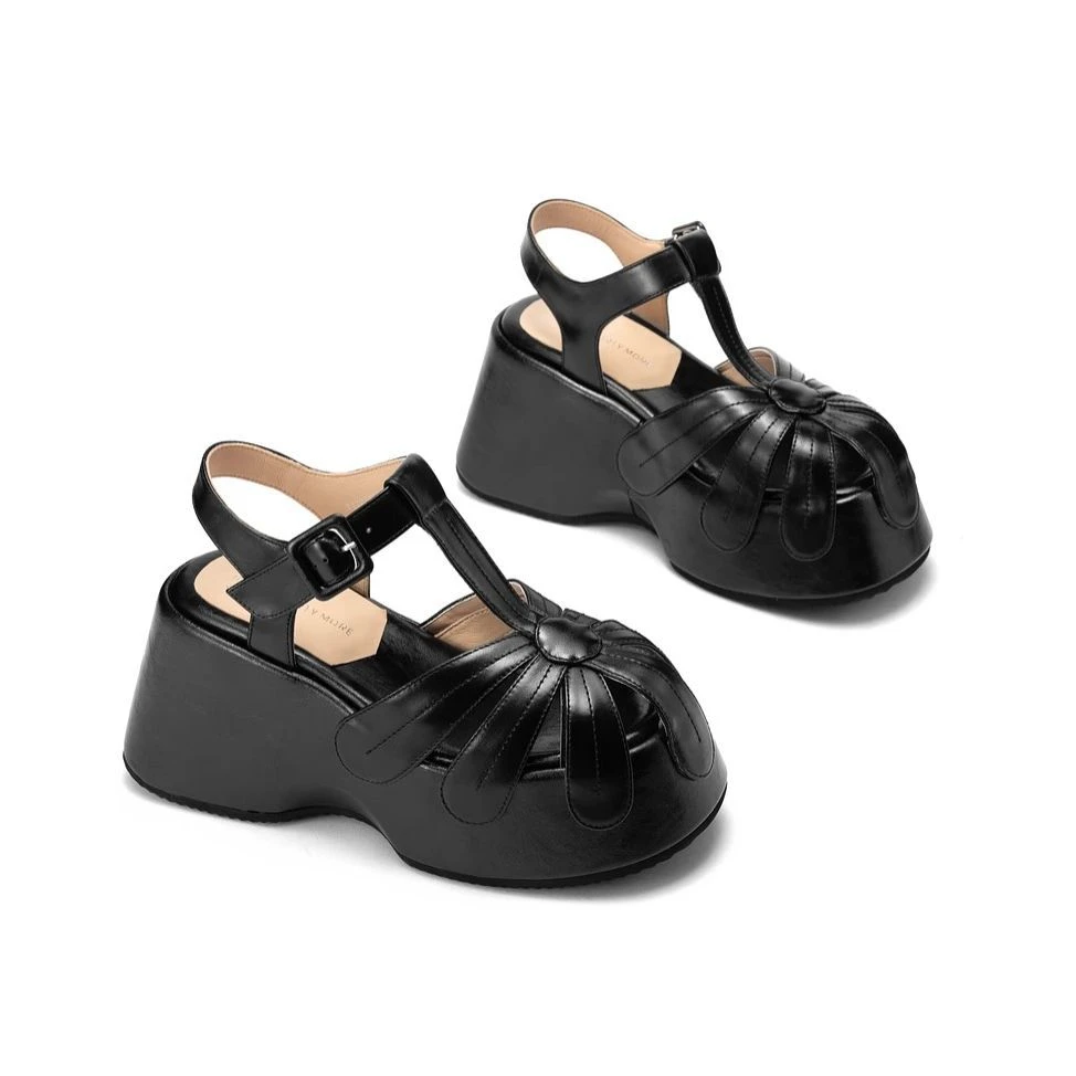 Flower Women Heeled Sandals