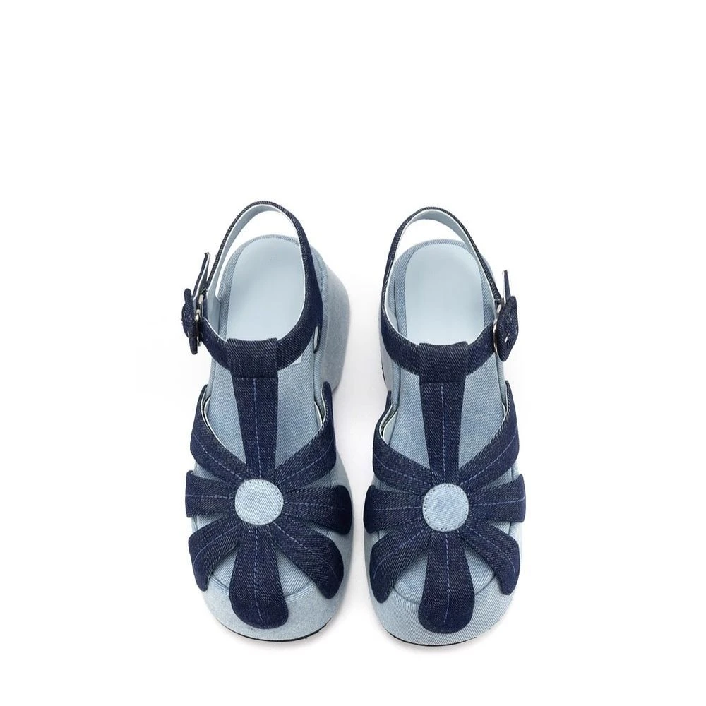Flower Women Heeled Sandals