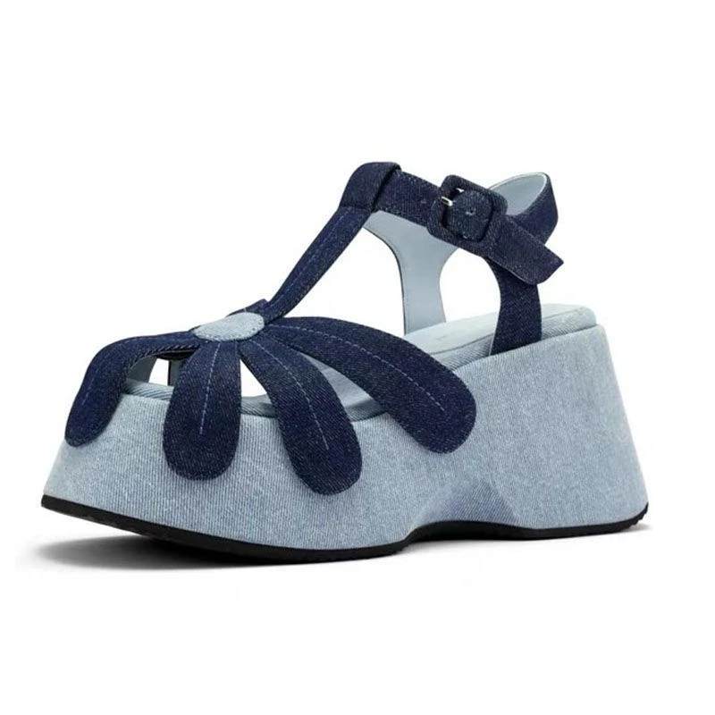 Flower Women Heeled Sandals