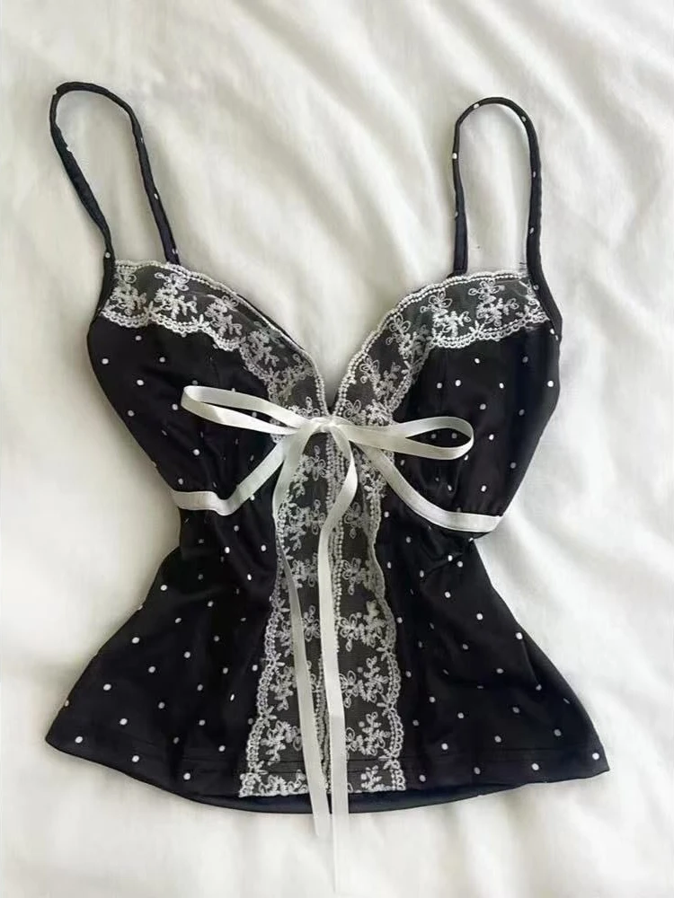 Floral Halter Lace Tops