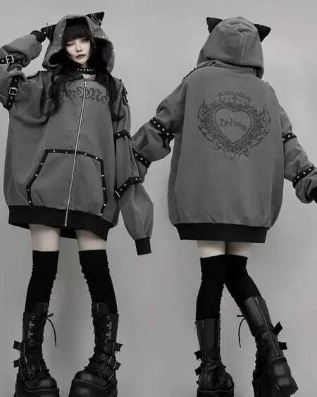 Evil Cat hoodies