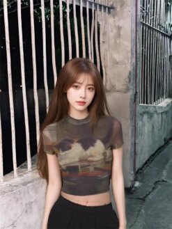 Alternative view of Cat Printed Short Sleeve