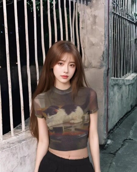 Alternative view of Cat Printed Short Sleeve
