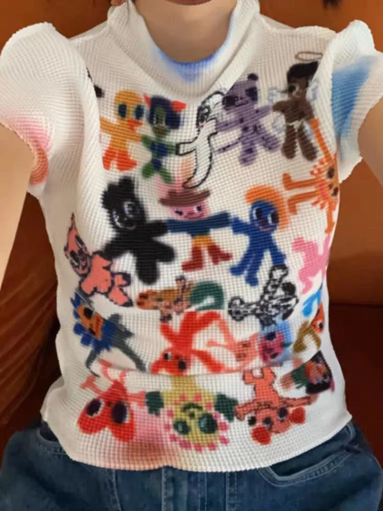 Bodycon Tie-Dye Crop Top