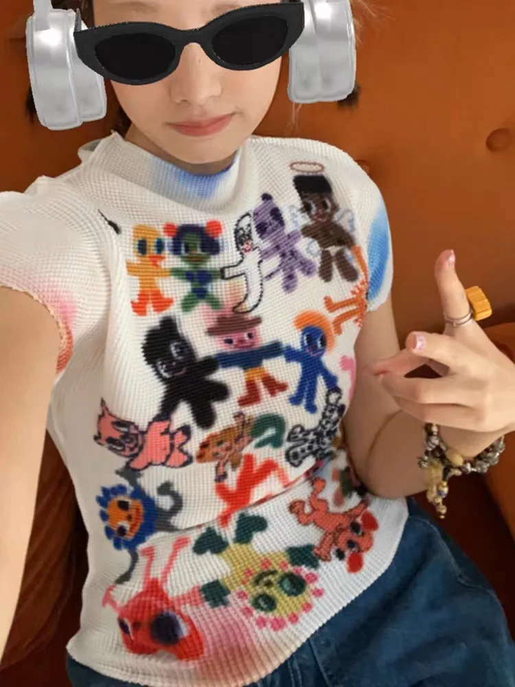 Bodycon Tie-Dye Crop Top