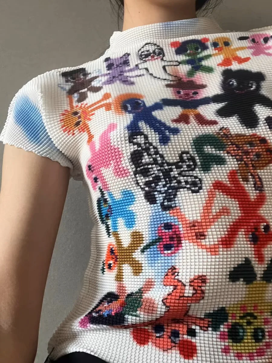 Bodycon Tie-Dye Crop Top