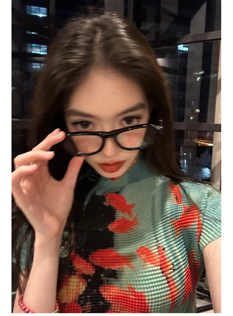 Bodycon Tie-Dye Crop Top