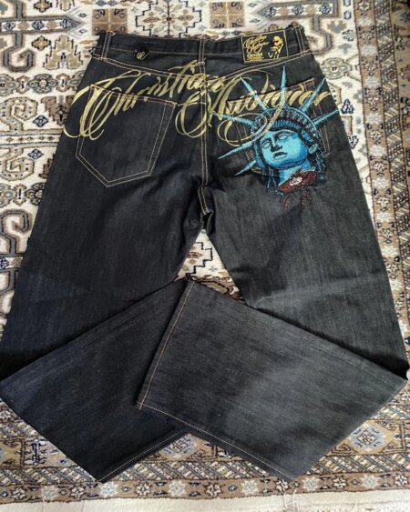 Vintage Statue of Liberty Jeans Women