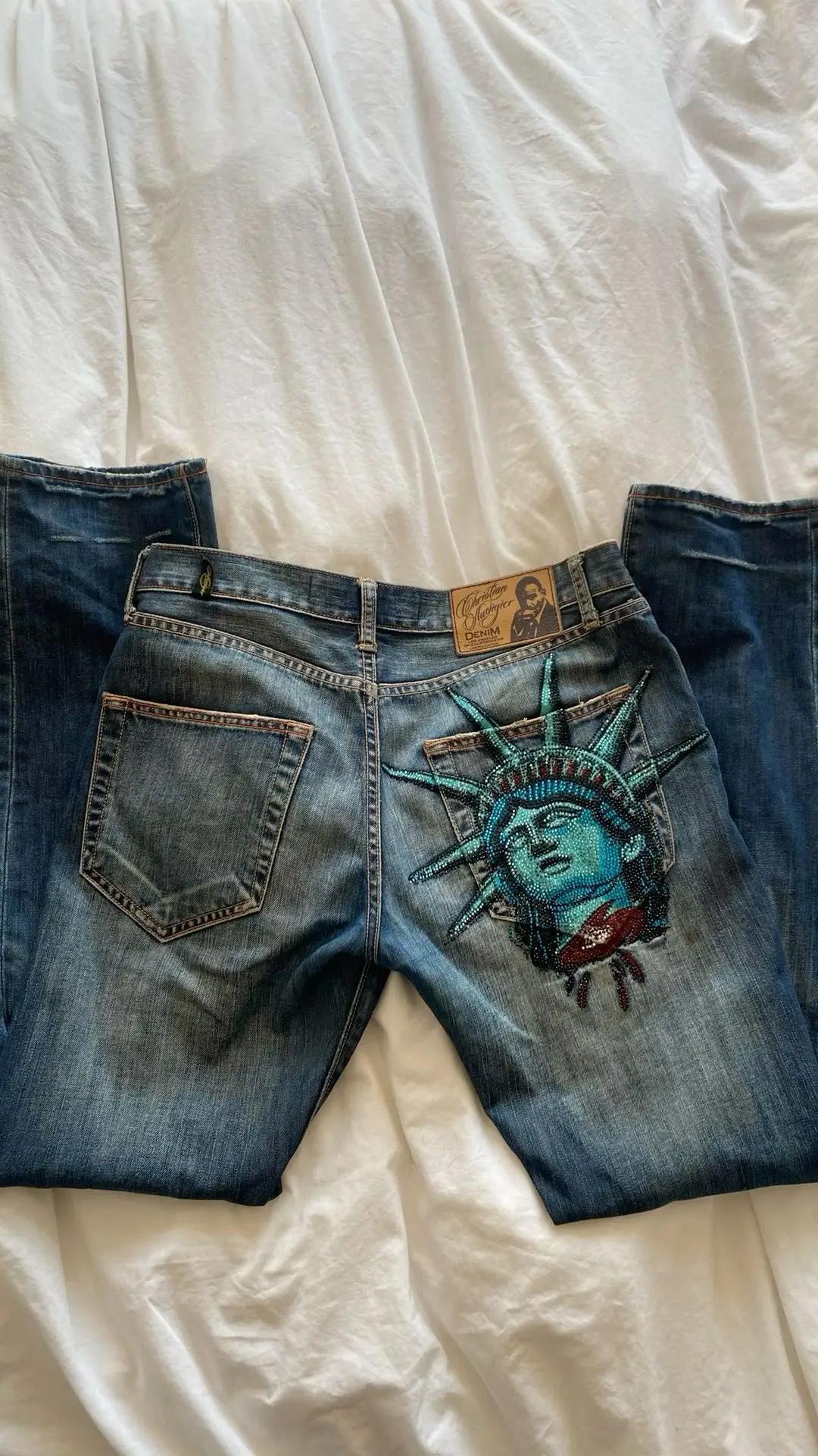 Vintage Statue of Liberty Jeans Women Vintage Statue of Liberty Jeans Women