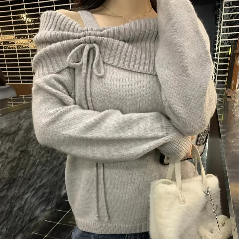 Korean Coquette Knitwear Sweater Women