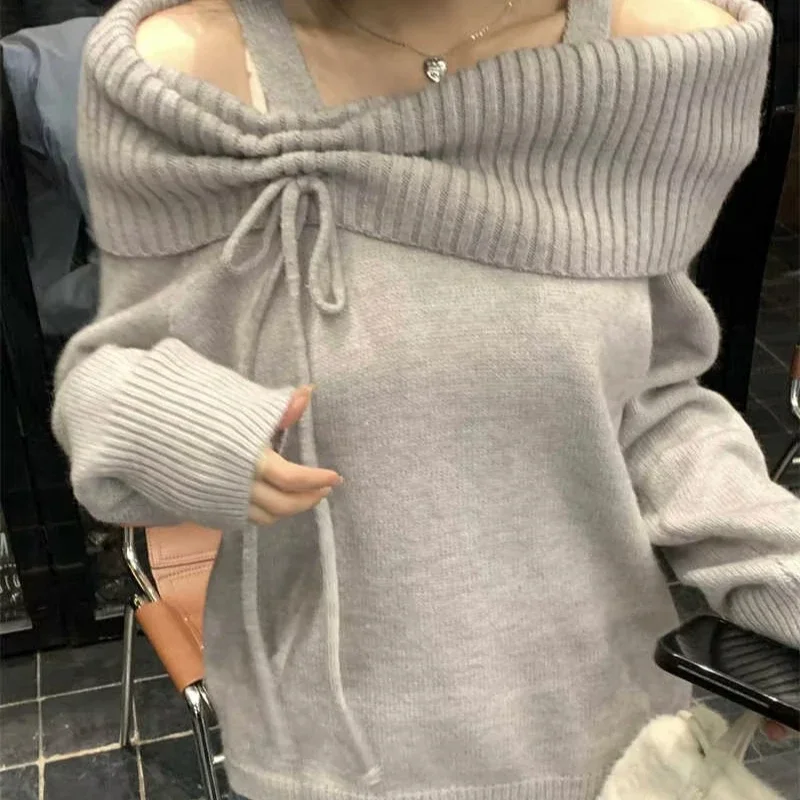 Korean Coquette Knitwear Sweater Women