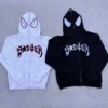 Full Zip Up Spider Hoodie 60727 icnsje