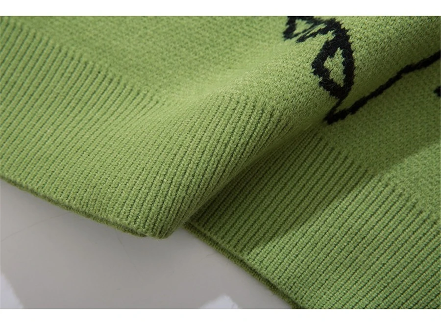 Harajuku Dinosaur Cartoon Oversize Sweater