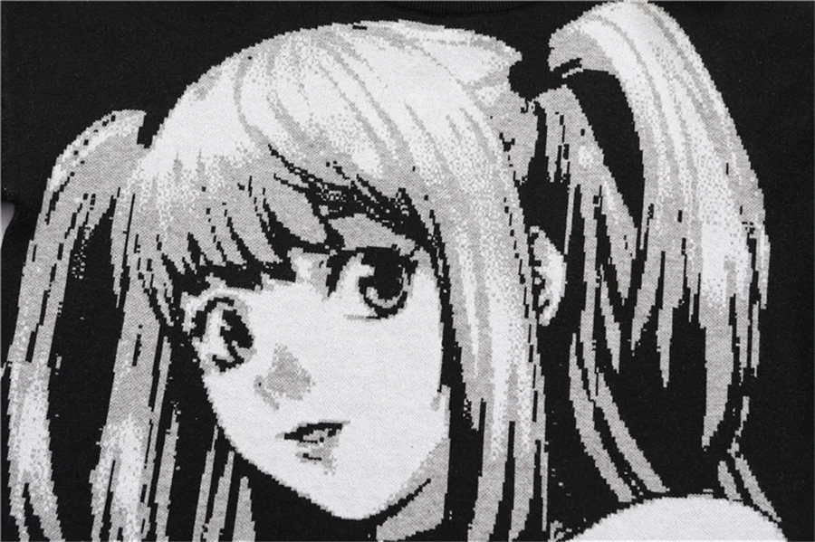 Harajuku Anime Girl Sweater