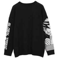 Alternative view of Harajuku Anime Girl Sweater