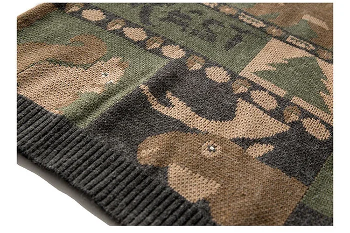 Y2K Vintage Bear Sweater