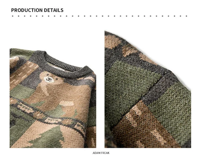 Y2K Vintage Bear Sweater