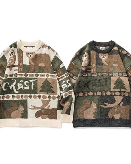 Alternative view of Y2K Vintage Bear Sweater