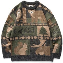 Y2K Vintage Bear Sweater