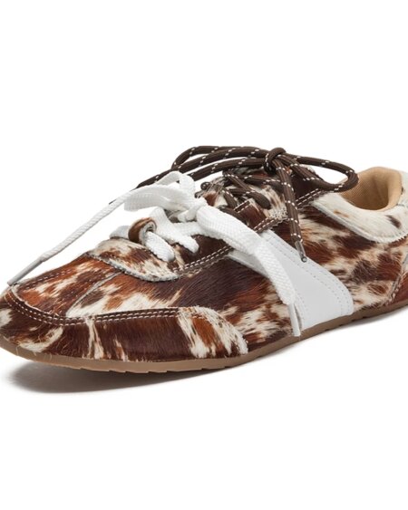 Alternative view of Women’s Genuine Leather Horse Hair Sneakers