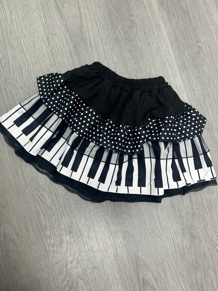 Piano Keys A-Line Skirt Piano Keys A-Line Skirt